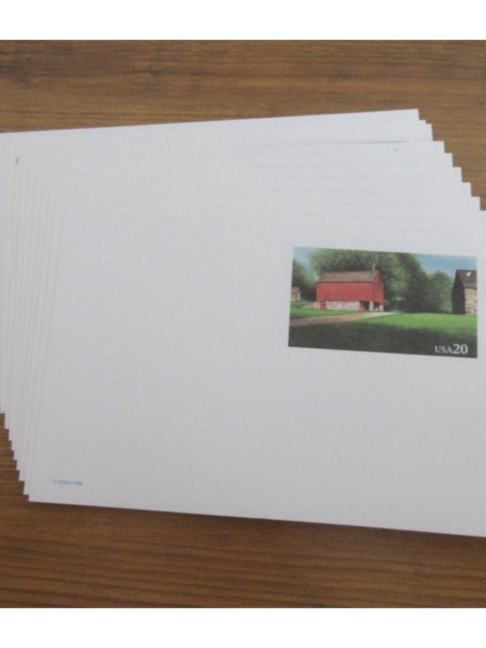 11 Pc Lot Post Cards USPS-1995/1997 20 Cent Postage UNUSED NEW Prepaid Stamped